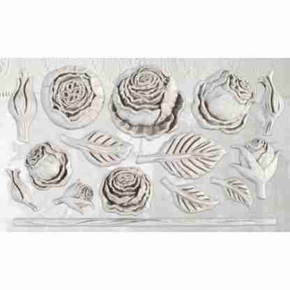 Heirloom roses - IOD ornament mal