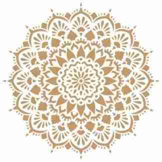 Stencil Mandala 6389 - 50 x 50
