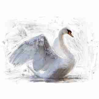 Mint by Michelle decoupage paper Reverse Swan