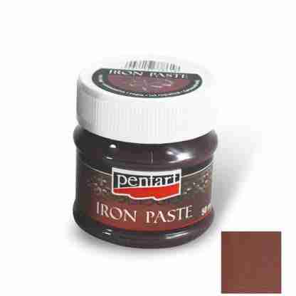 Pentart - Iron paste red-brown 50 ml.