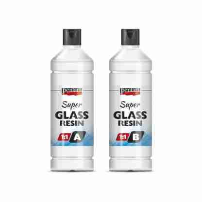 Pentart Super Glass Resin - set van 2 x 125 ml