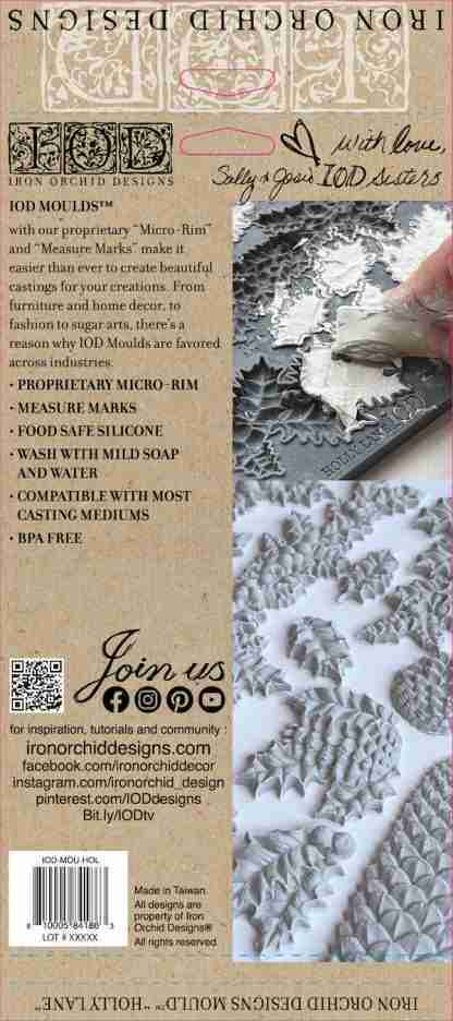 Iron orchid designs mal Holly Lane limited edition kertmal scaled
