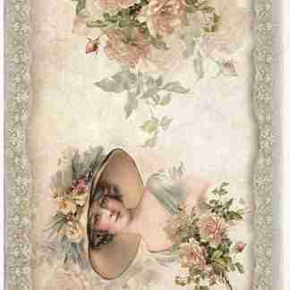 ITD Decoupage Rice paper R1315 - A4