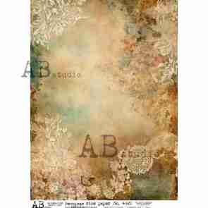 AB Studio decoupage rice paper A4 - ID-4920