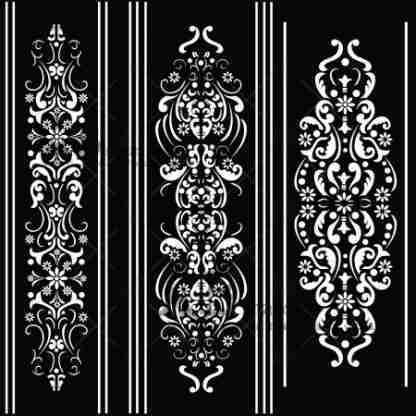 AB Studio Stencil ID-386 20 x 20 cm