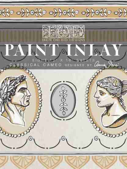 Annie Sloan IOD Paint Inlay Classical Cameo