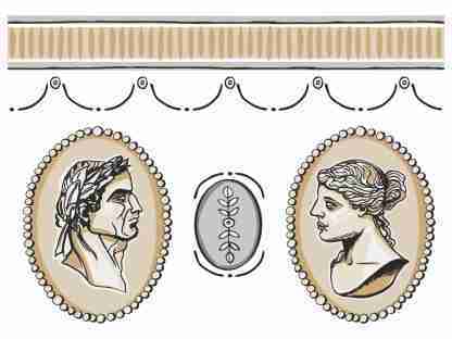 Annie Sloan IOD Paint Inlay Classical Cameo