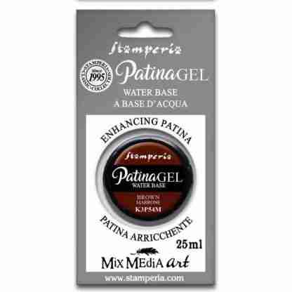 Stamperia Patina Gel brown 25ml