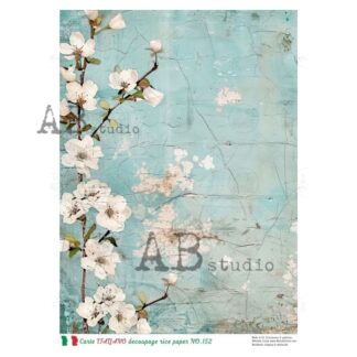 Decoupage rice paper Carte Italiano NO.152