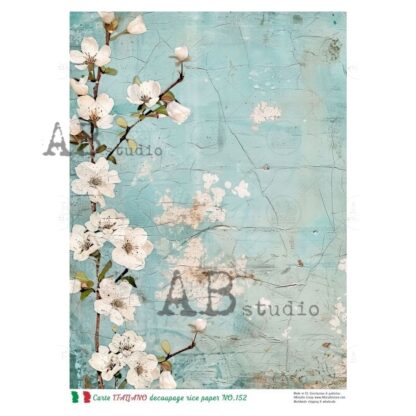 Decoupage rice paper Carte Italiano NO.152