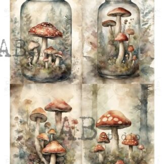 AB studio herfst rice paper A4 -5627