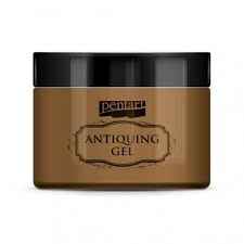 Pentart antiquing gel ochre