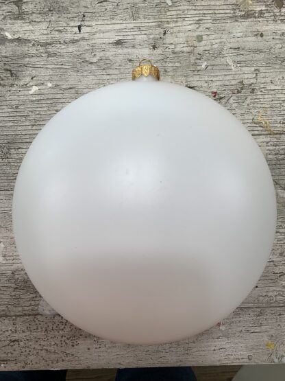 Grote plastic medaillon kerst hanger 20 cm