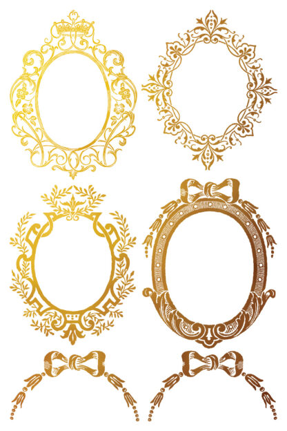 IOD  foil transfer blok Petits ornaments - Afbeelding 2