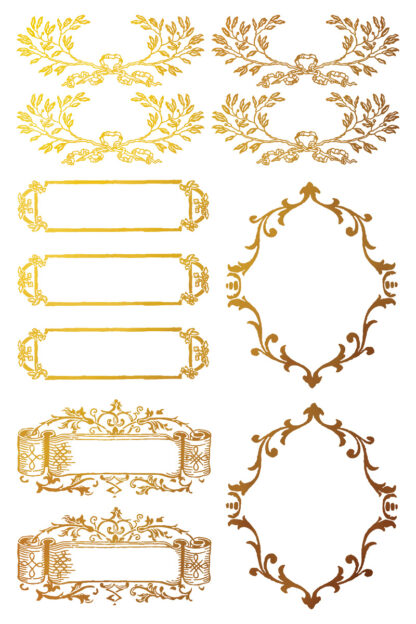 IOD  foil transfer blok Petits ornaments - Afbeelding 6