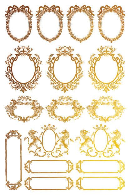 IOD  foil transfer blok Petits ornaments - Afbeelding 7