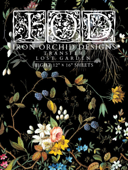 Iron Orchid Designs Transfer lost garden