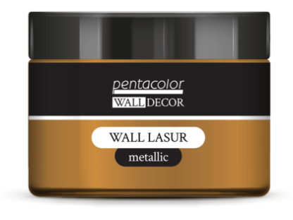 Pentacolor wall lasur metallic bronze