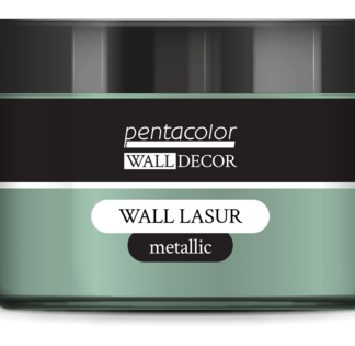 Pentacolor wall lasur metallic green- silver