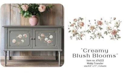 Re-Design Creamy Blush Blooms 8,5x11 Inch Middy Transfers - Afbeelding 2