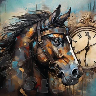 Dragonflycraft decoupage rijst papier War horse
