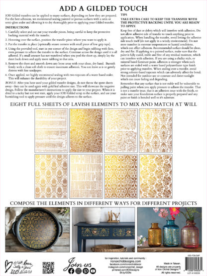 Iron Orchid Designs foil transfer Emporium - Afbeelding 7