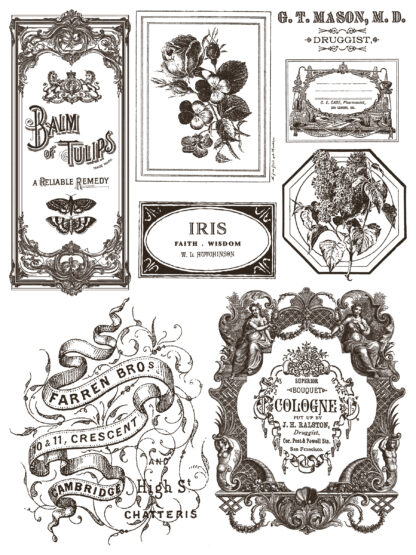 iron orchid designs paint inlay Floriography - Afbeelding 8