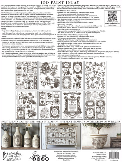 iron orchid designs paint inlay Floriography - Afbeelding 2