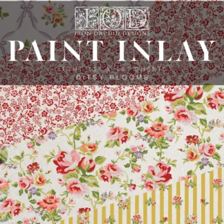 iron orchid designs paint inlay Ditsy Bloom