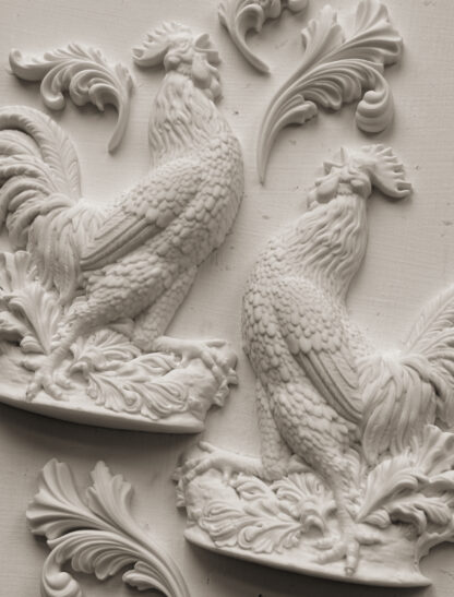 Iron Orchid Designs mould Chanticleer