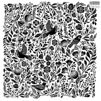 Iron Orchid Design stempel Folk Story