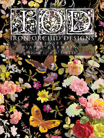 Iron Orchid Designs Transfer Saint Germain