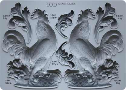 Iron Orchid Designs mould Chanticleer