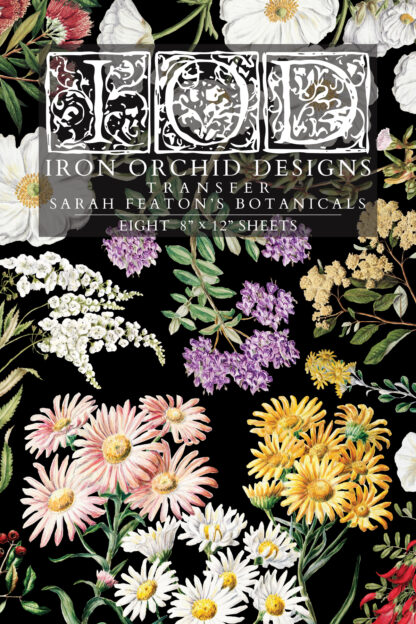 Iron Orchid Designs transfer Sarah Featon’s Botanical