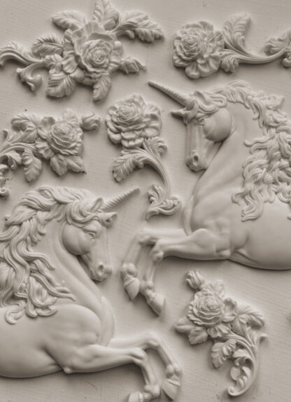 Iron Orchid Designs mould Unicorns