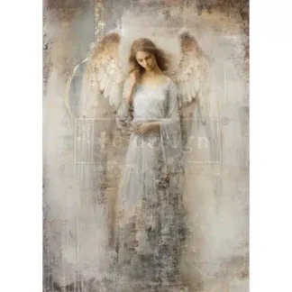 Redesign A1 fiber decoupage Divine messenger