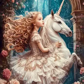Dragonflycrafts decoupage papier My Unicorn 1