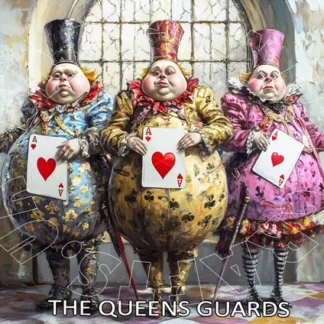 Dragonflycrafts decoupage papier The Queens Guards