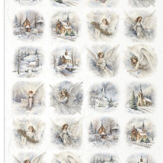 ITD Decoupage Rice paper R2447 - A4