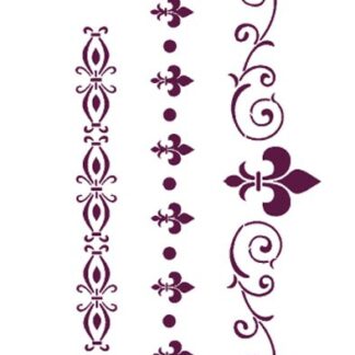 Stencil randjes T-3012 A4