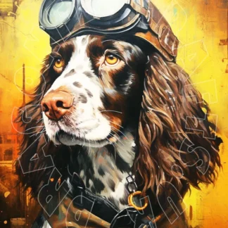 Steampunk Spaniel 2