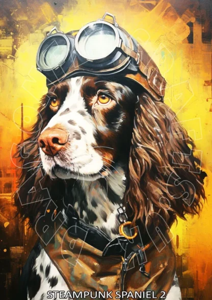 Steampunk Spaniel 2