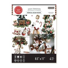 Re-design transfer Whimsical Holiday Dreams 21,5 x 28 cm