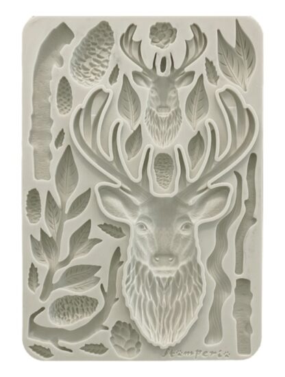 Stamperia  A5 Silicon Mould Deer - Afbeelding 3