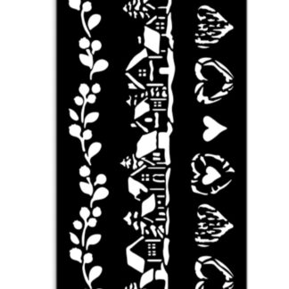 Stamperia Thick Stencil 20x25cm - 3 Stripes