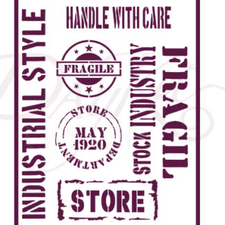 Stencil T-3152 fragil A4