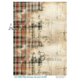 Decoupage rice paper A4 Milky Valley ID 825