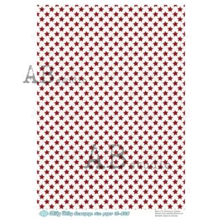 Decoupage rice paper A4 Milky Valley ID 828 sterren