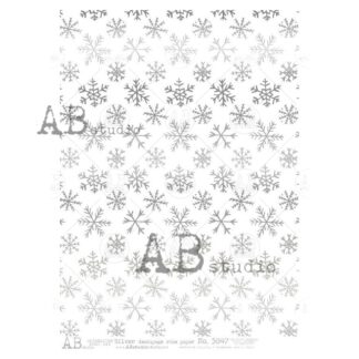 ABstudio Silver rice paper A4 ID-5847