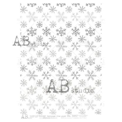 ABstudio Silver rice paper A4 ID-5847
